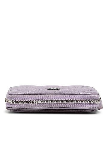 Chanel CC Quilted Caviar Compact Zip Coin Pouch (view 2)
