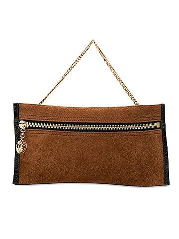 Gucci Suede Rajah Pouch (view 1)