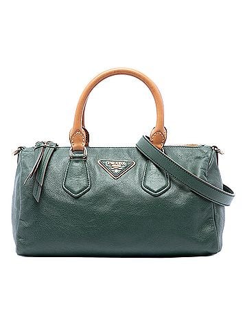 Prada Small Soft Calfskin Evasion Top Handle (view 1)