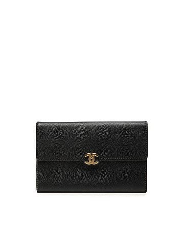 Chanel CC Calfskin Flap Long Wallet (view 1)