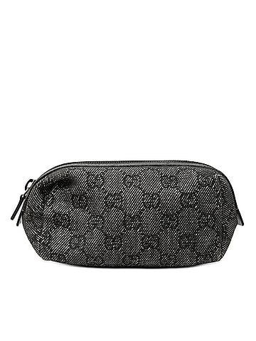 Gucci GG Denim Cosmetic Pouch (view 1)
