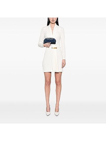 Chanel Bicolor Quilted Aged Calfskin Gabrielle Cosmetic Pouch (view 2)