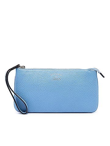 Gucci Pebbled Calfskin Swing Wristlet Pouch (view 1)