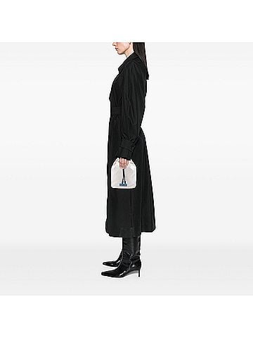 Prada Canvas Mistolino Drawstring Pouch (view 2)