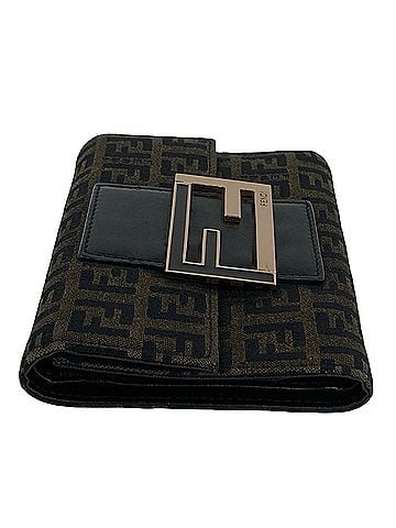 Fendi Zucchino Canvas Trifold Wallet (view 2)