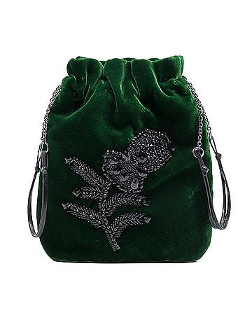 Prada Beaded Velluto Pouch (view 1)