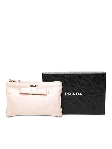 Prada Satin Bow Pouch (view 2)