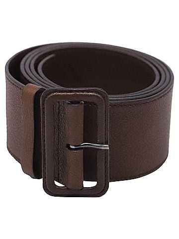 Prada Prada Buckled Belt in Brown Leather (view 1)