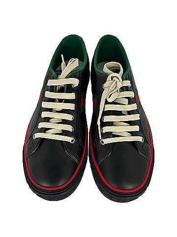 Gucci Gucci Tennis 1977 Sneakers in Black Leather (view 2)