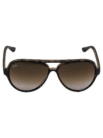 Ray-Ban Ray-Ban Cats 5000 Tortoiseshell Aviator Sunglasses in Brown Acetate (view 1)