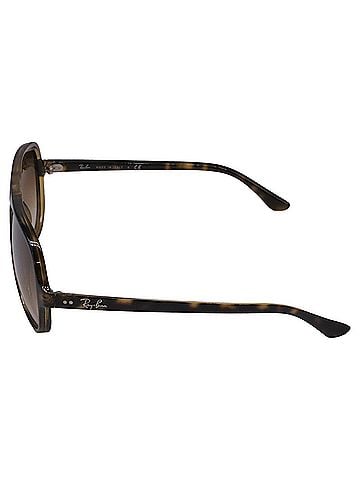 Ray-Ban Ray-Ban Cats 5000 Tortoiseshell Aviator Sunglasses in Brown Acetate (view 2)