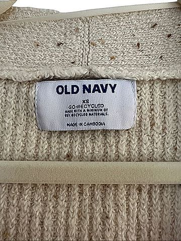 Old Navy Ribbed V-Neck Button-Up Cardigan Cardigan (view 2)