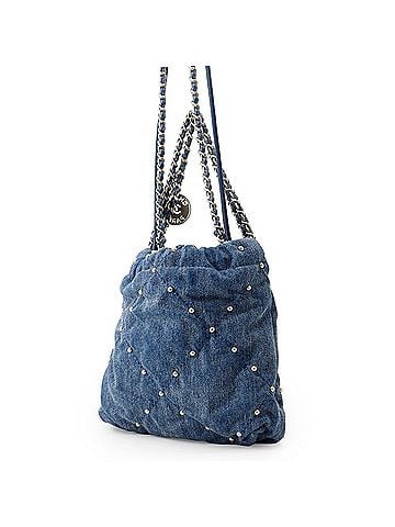 Chanel Chanel handbag CHANEL 22 Mini Denim AS3980 2-way shoulder bag women's (view 2)