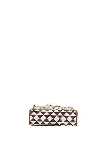 Prada Symbole Shopper Tote Jacquard Small (view 2)