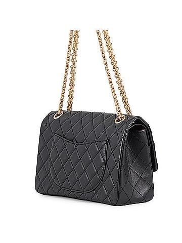 Chanel Chanel Chain Shoulder Bag 2.55 Matelassé A37586 CHANEL Black Handbag Women's (view 2)