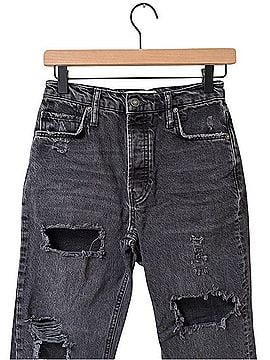 We the Free Distressed Straight Leg Cropped Jeans Jeans (view 2)