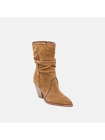Dolce Vita Women's Julith Suede Boots in Light Brown (view 2)