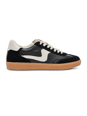 Dolce Vita Women's Notice Sneakers in Black Suede (view 1)