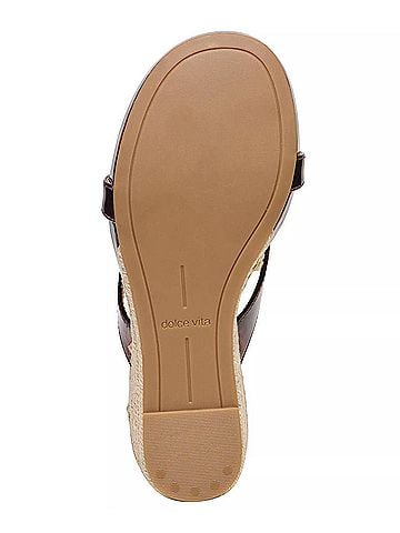 Dolce Vita Women's Helan Espadrille Wedges in Tortoise Patent Leather (view 2)