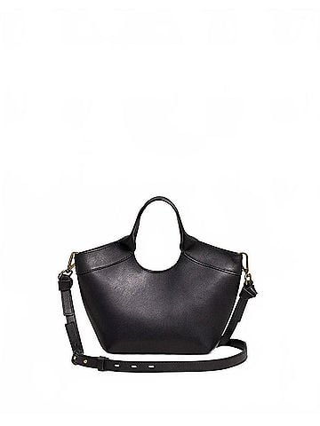 Madewell Women's Mini Sydney Cutout Tote Bag in Black (view 1)