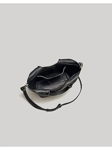 Madewell Women's Mini Sydney Cutout Tote Bag in Black (view 2)