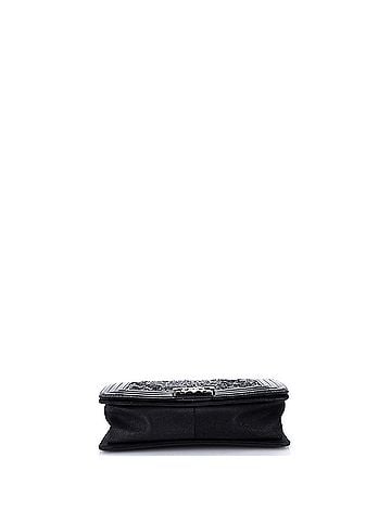 Chanel Boy Flap Bag Sequin with Patent Old Medium (view 2)