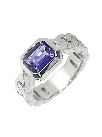Chanel Chanel CHANEL Ring with Iolite, 18K WG White Gold 750 (view 1)