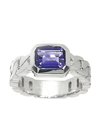Chanel Chanel CHANEL Ring with Iolite, 18K WG White Gold 750 (view 2)