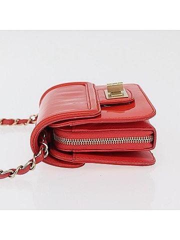 Chanel Reissue 2.55 Clutch Patent Leather Red Patent_Leather Clutche &amp; Pouche Bag (view 2)
