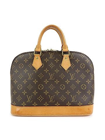 Louis Vuitton Alma Monogram Canvas Brown Canvas Handbag (view 1)