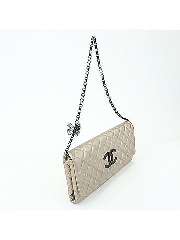 Chanel Butterfly Chain Clutch Quilted Lambskin Other Leather Clutche &amp; Pouche Bag (view 2)
