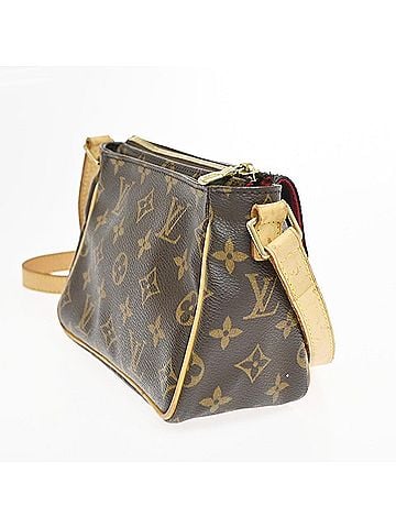 Louis Vuitton Viva Cite Monogram Canvas Brown Leather Handbag (view 2)