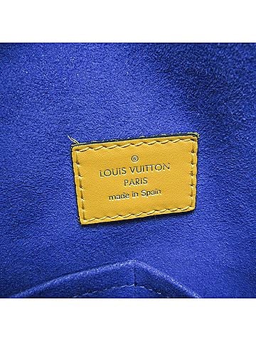 Louis Vuitton Cluny Top Handle Epi Leather Black Leather Handbag (view 2)