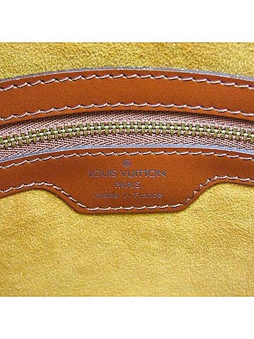 Louis Vuitton Lussac Epi Leather Brown Leather Handbag (view 2)