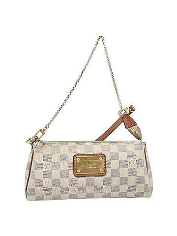 Louis Vuitton Eva Damier White Canvas Handbag (view 1)