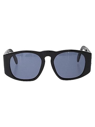 Chanel Cc Logo Matelasse Sunglasses Eye Wear Plastic Black Plastic Sunglasse Accessory (view 1)