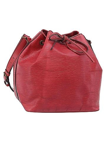 Louis Vuitton Petit Noe Epi Leather Red Leather Handbag (view 1)