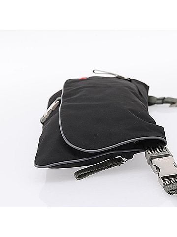 Prada Vintage Sport Nylon Black Nylon Shoulder Bag Bag (view 2)
