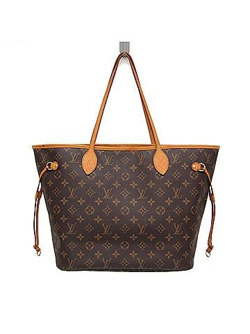Louis Vuitton Neverfull Monogram Canvas Brown Canvas Tote Bag Bag (view 1)