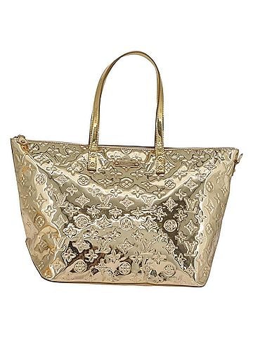 Louis Vuitton Bellevue Monogram Vernis Gold Canvas Tote Bag Bag (view 1)