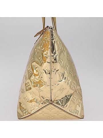 Louis Vuitton Bellevue Monogram Vernis Gold Canvas Tote Bag Bag (view 2)