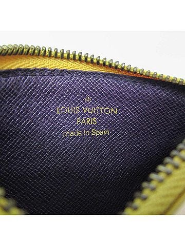 Louis Vuitton Pochette Clés Epi Yellow Leather Wallets Accessory (view 2)