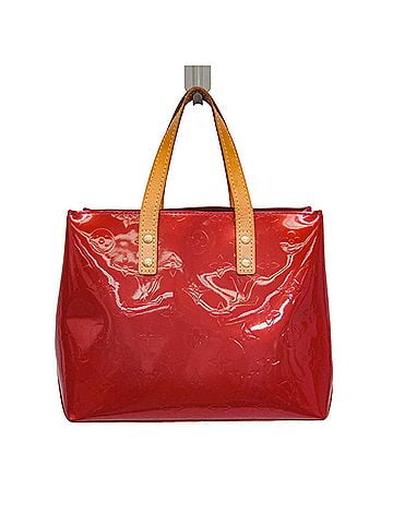 Louis Vuitton Reade Monogram Vernis Red Patent_Leather Handbag (view 1)