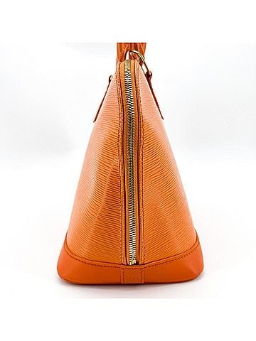 Louis Vuitton Alma Epi Leather Orange Leather Handbag (view 2)