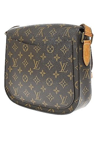 Louis Vuitton Saint Cloud Monogram Canvas Brown Canvas Handbag (view 2)