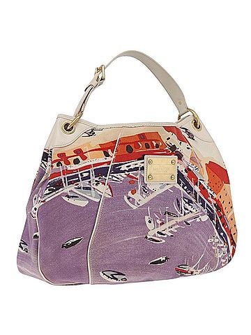 Louis Vuitton Galliera Riviera Cruise Canvas Purple Canvas Handbag (view 1)