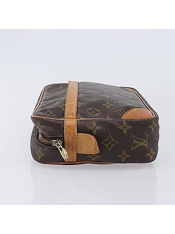 Louis Vuitton Compiegne Canvas Brown Canvas Clutche &amp; Pouche Bag (view 2)