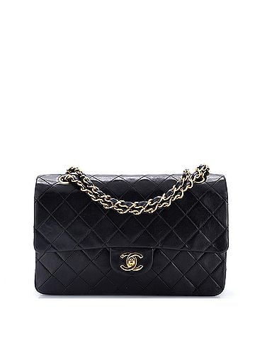 Chanel Vintage Classic Double Flap Bag Quilted Lambskin Medium (view 1)