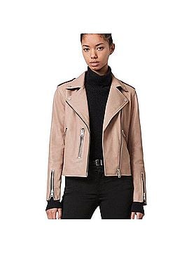 ALLSAINTS Fern Leather Jacket (view 1)