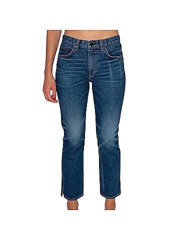 ASKK NY Mid Rise Straight Leg Jean in Resin (view 2)